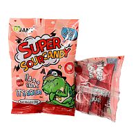 Карамель Hong Tai Kee супер кислая со вкусом сладкой газировки 20г