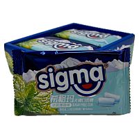 Жевательная резинка без сахара SIGMA со вкусом мяты 13г