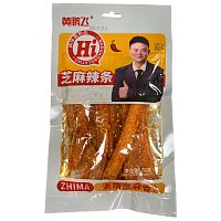 Закуска (снеки) полоски со вкусом пряностей и кунжута Нuang Peng Fei 76 г