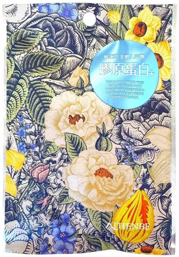 Соль для ванн ATHENBE BEAUTY BATH POWDER Collagen Коллаген 40г ТАЙВАНЬ