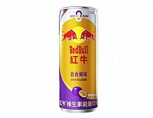 Напиток энергетический б/а RED BULL Energy Sparkling ВКУС АПЕЛЬСИНА и МАРАКУЙЯ 250 мл ТАИЛАНД