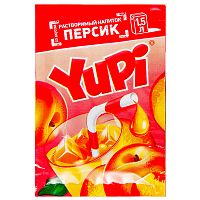 Напиток растворимый Yupi персик 12г
