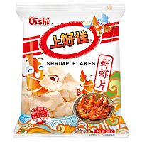 Чипсы Oishi Shrimp Flakes креветочные 30г