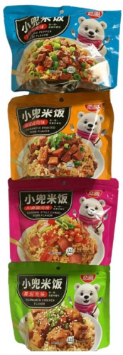 Рис б/п HENAN FOOD со вкусом курицы 160г