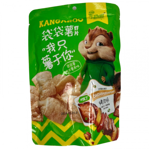 Чипсы Min Nan Kangaroo барбекю 27г
