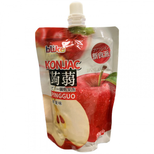 Желе питьевое с конжаком Blike Яблоко 160г