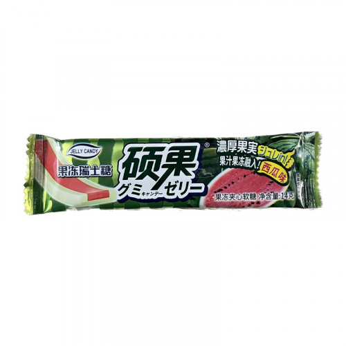Конфеты жевательные Jelly Swiss Candy арбуз 14г