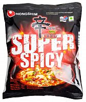 Лапша быстрого приготовления Shin Red Super Spicy 120 г КОРЕЯ
