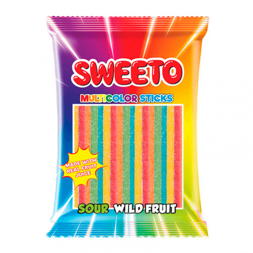 Мармелад Sweeto Sticks Супер кислые палочки 80г