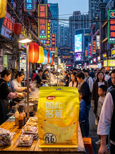 Кукурузные палочки ShuYangyang So Good со вкусом банана 158г фото 8
