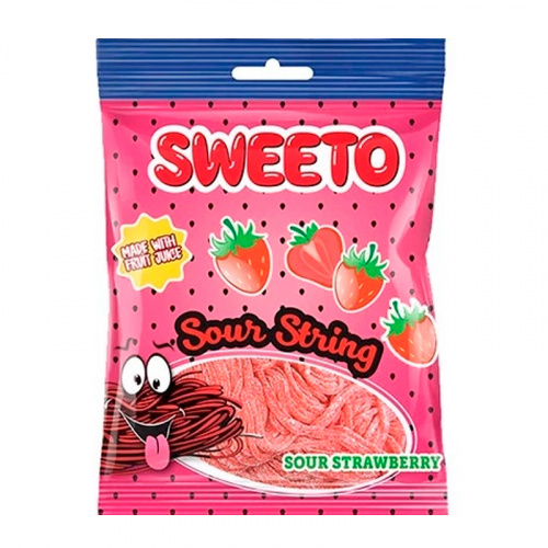 Мармелад Sweeto String клубника 80г