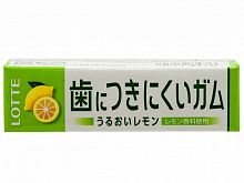 Резинка жевательная "Фри Зон" лимон, Lotte, 25,2г ЯПОНИЯ