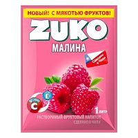 Напиток растворимый Zuko малина 20г