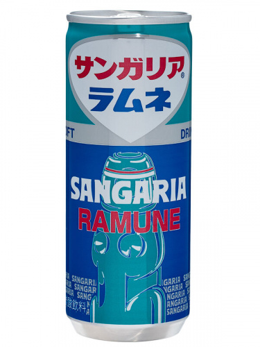 Напиток SANGARIA "Ramune kun", содовая Рамуне ж/б 250 мл ЯПОНИЯ