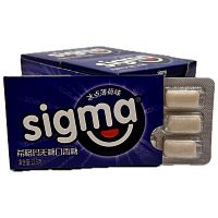 Жевательная резинка без сахара SIGMA со вкусом мяты 12,5г
