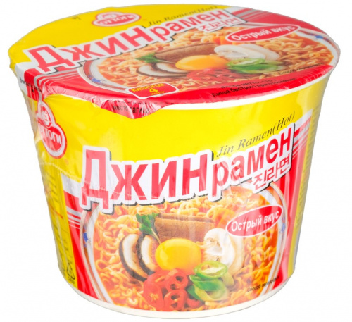 Лапша быстрого приготовления Jin Ramen (Hot) 110 г КОРЕЯ