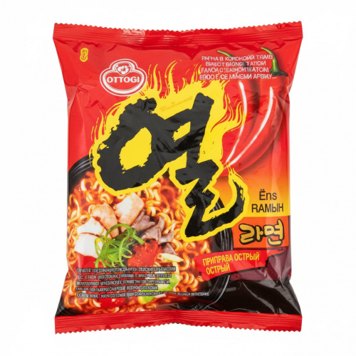 Лапша быстрого приготовления Yeul Ramen 120 г КОРЕЯ