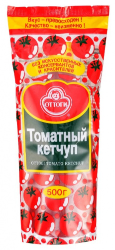 Кетчуп Оттоги 0,5кг КОРЕЯ