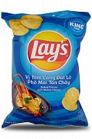 Картофельные чипсы Lay`s со вкусом креветок запеченных с сыром 31 г ВЬЕТНАМ