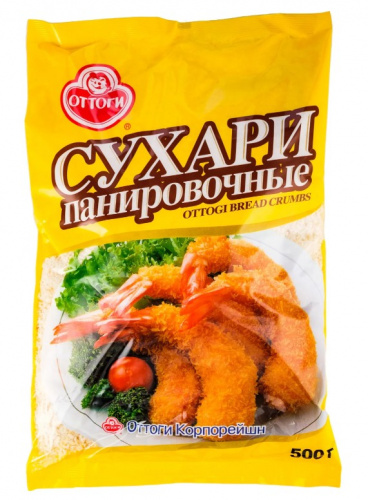 Сухари панировочные "Оттоги" 0,5 кг КОРЕЯ