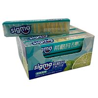Жевательная резинка без сахара SIGMA со вкусом мяты и лайма 18,6г