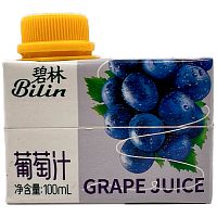 Напиток сокосодержащий BILIN виноградный 100мл