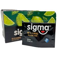 Жевательная резинка без сахара SIGMA освежающая со вкусом лайма 16г