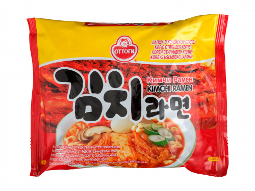 Лапша быстрого приготовления Kimchi Ramen 120 г КОРЕЯ