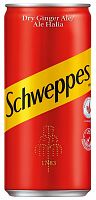 Напиток газированный б/а Schweppes (Швепс) ginger ale 320 мл, Вьетнам