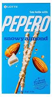 Соломка в шоколадной глазури Pepero Snowy Almond 32 г КОРЕЯ