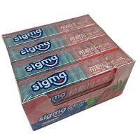 Жевательная резинка без сахара SIGMA со вкусом мяты и клубники 18,6г