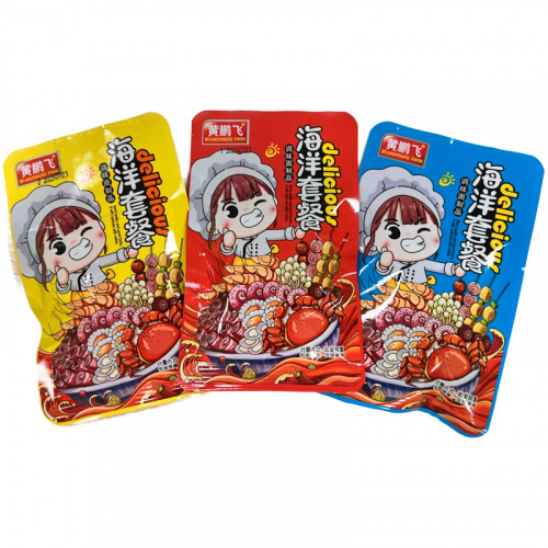 Закуска (снеки) со вкусом морепродуктов Нuang Peng Fei 20 г