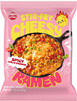 Лапша быстрого приготовления Otoki Stir Fry Cheesy Ramen (Spicy) Chili and Cheddar 120 г КОРЕЯ