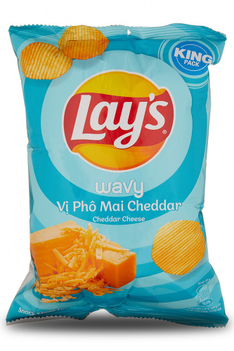 Картофельные чипсы Lay`s со вкусом сыра чеддер 53 г ВЬЕТНАМ