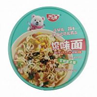 Лапша сублимированная HENAN FOOD с вонтонами со вкусом морепродуктов 116г