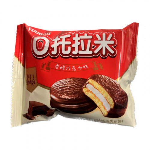 Печенье Torami Youbao с начинкой Шоколад 30г