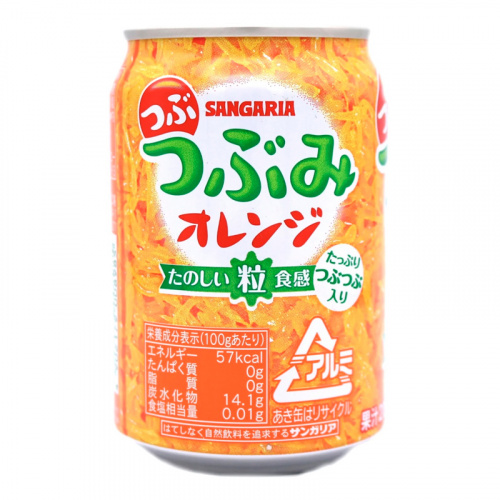 Напиток газированный Sangaria с мякотью апельсина 280мл