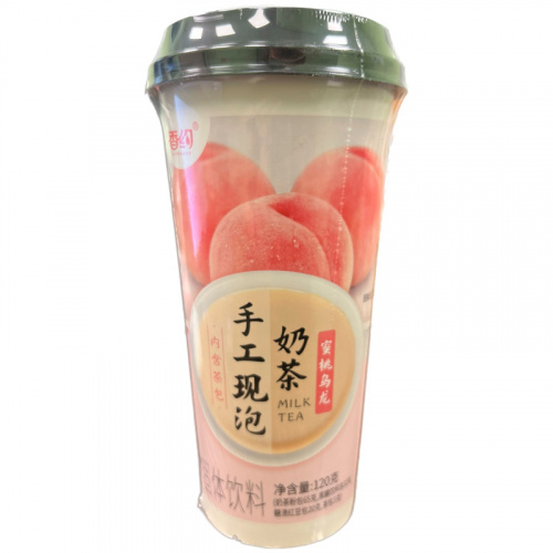 Чай молочный растворимый Xiangyue персиковый вкус 120 г