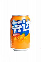 Напиток безалкогольный газированный Фанта со вкусом апельсина, 330 мл, ж/б КИТАЙ