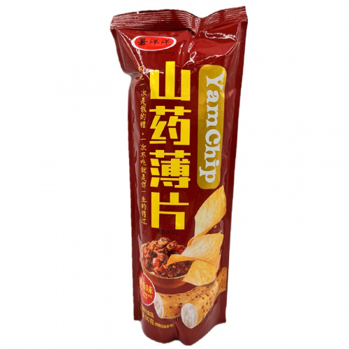 Чипсы ShuYangyang YamChip со вкусом барбекю 90г