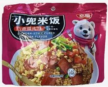 Рис б/п HENAN FOOD со вкусом бекона по сычуаньски 160г