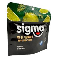 Жевательная резинка без сахара SIGMA освежающая со вкусом лайма 16г