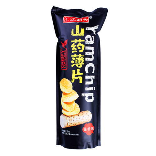 Чипсы ShuYangyang YamChip стейк с черным перцем 90г фото 2