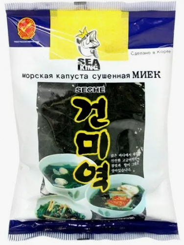 Морская капуста сушеная для супа МИЕК 50 г Корея