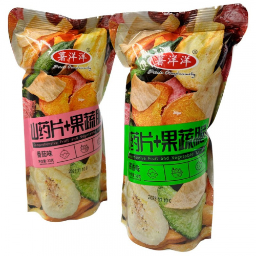 Чипсы ShuYangyang фруктово-овощные микс вкусов 33г