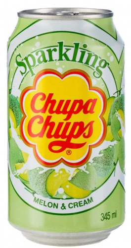 Напиток безалк. газ. Chupa Chups Melon Cream 345мл КОРЕЯ