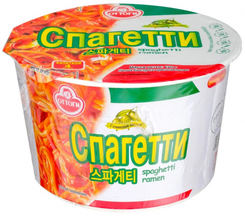 Лапша быстрого приготовления Spaghetti Ramen 120 г КОРЕЯ