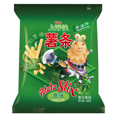 Чипсы Oishi Potato Stix Original оригинальные 35г