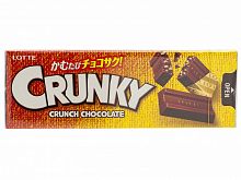 Шоколад Кранки хрустящий 10шт, Lotte, 33г ЯПОНИЯ