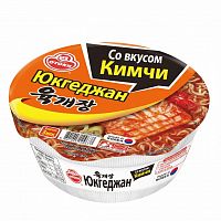 Лапша быстрого приготовления Yukgaejang Ramen Kimchi 95 г КОРЕЯ